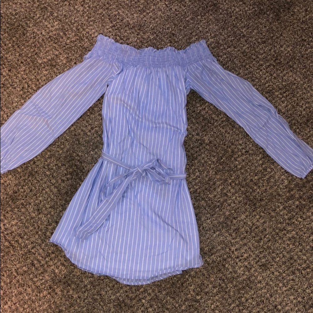 Off the shoulder dress